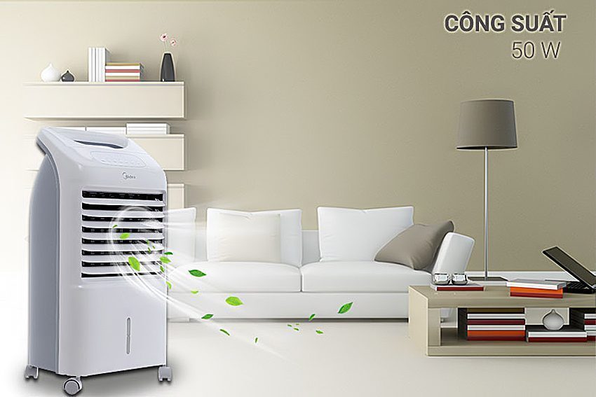 Công suất của quạt điều hòa hơi nước Media AC100-U