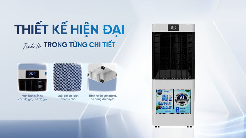 Quạt điều hòa Karofi KAC-H41R - Hàng chính hãng