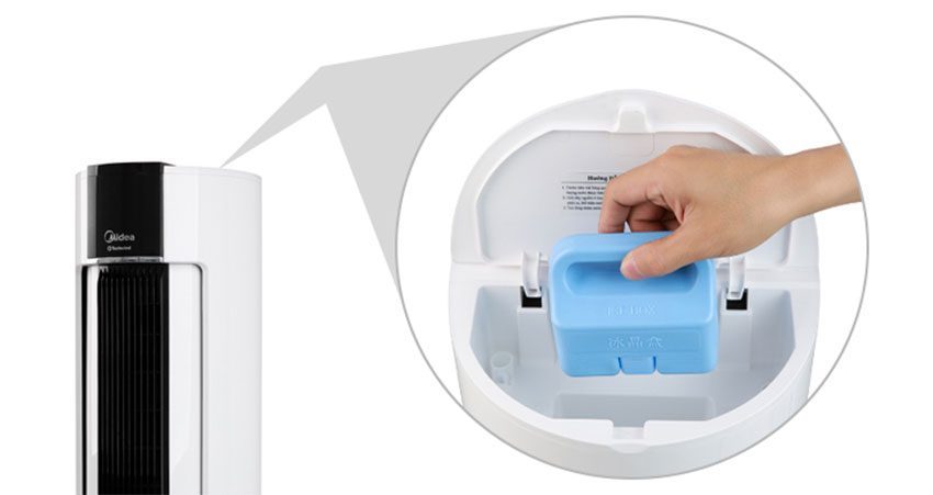 Quạt điều hòa không khí Midea AC120-18AR - Hàng chính hãng