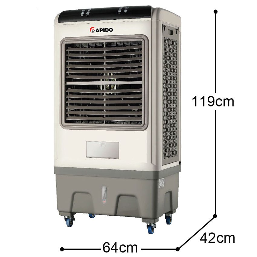 Quạt điều hòa không khí Rapido 8000BR - Hàng chính hãng
