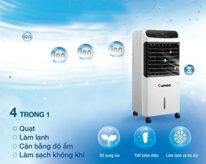 Quạt điều hòa không khí Rapido RAC080-D - Hàng chính hãng