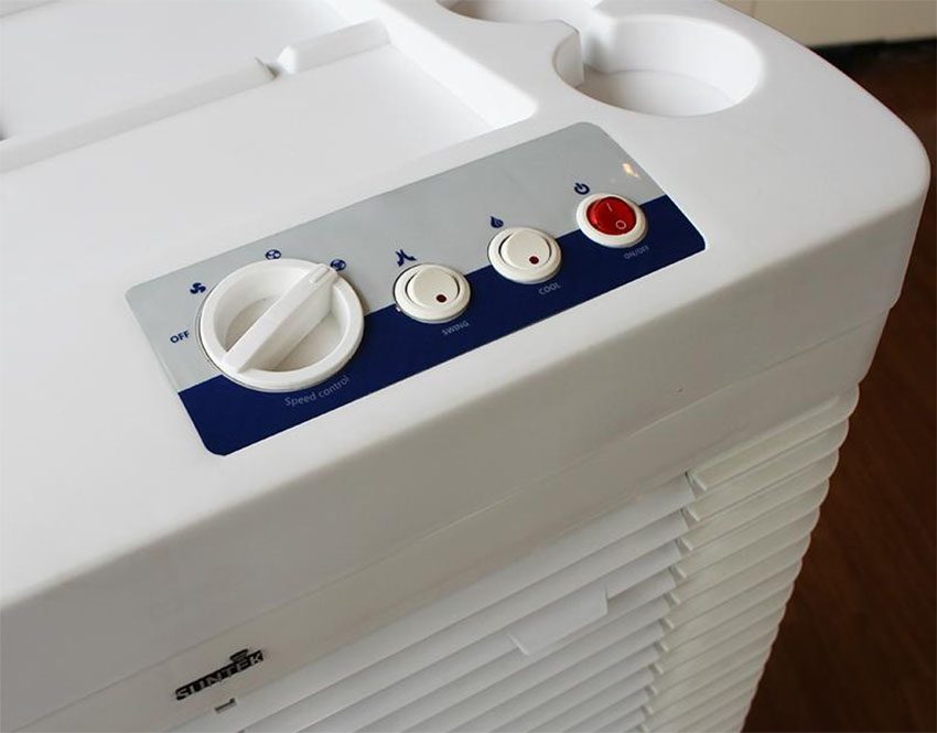 Bảng điều khiển của quạt điều hòa-máy làm mát không khí công suất cao Suntek SL45 KNOB