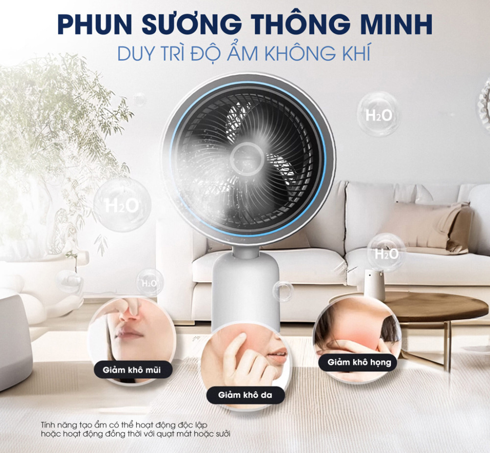 Quạt điều hòa thông minh Kalite All in One KSA369 - Hàng chính hãng