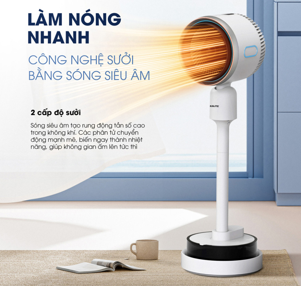 Quạt điều hòa thông minh Kalite All in One KSA369 - Hàng chính hãng