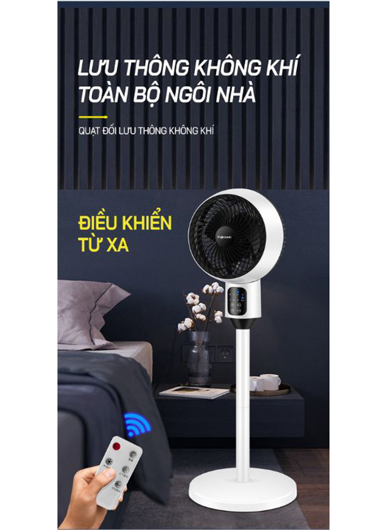 Quạt đối lưu không khí Fujihome CF25R - Hàng chính hãng