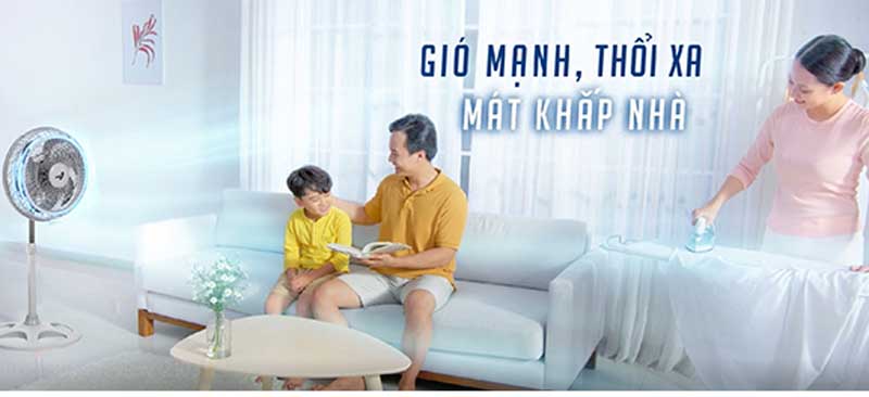 Quạt đứng Asiavina VY639791 - Hàng chính hãng