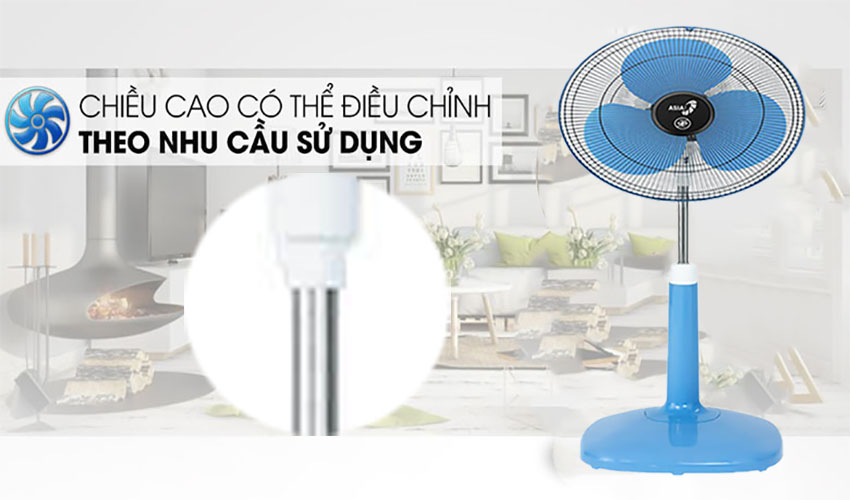 Quạt đứng Asia D16025 - Hàng chính hãng