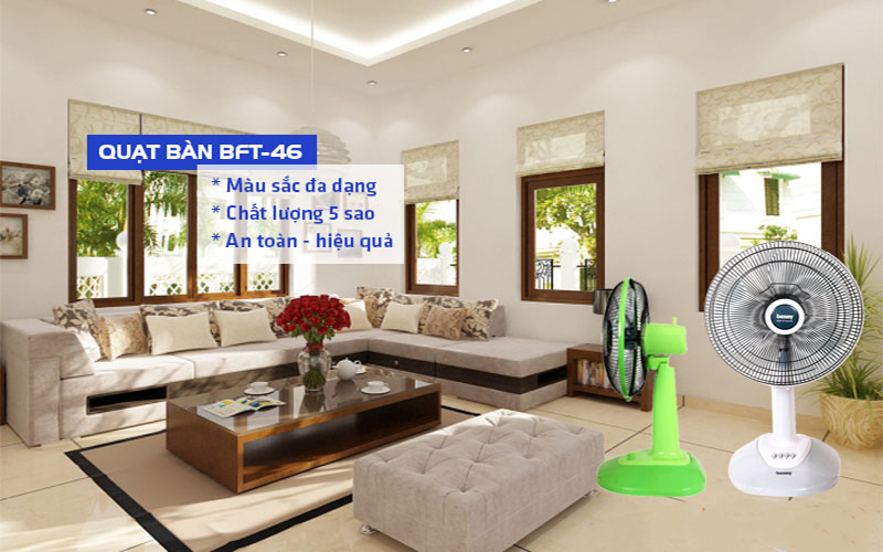 Quạt đứng Benny BFT46  - Hàng chính hãng