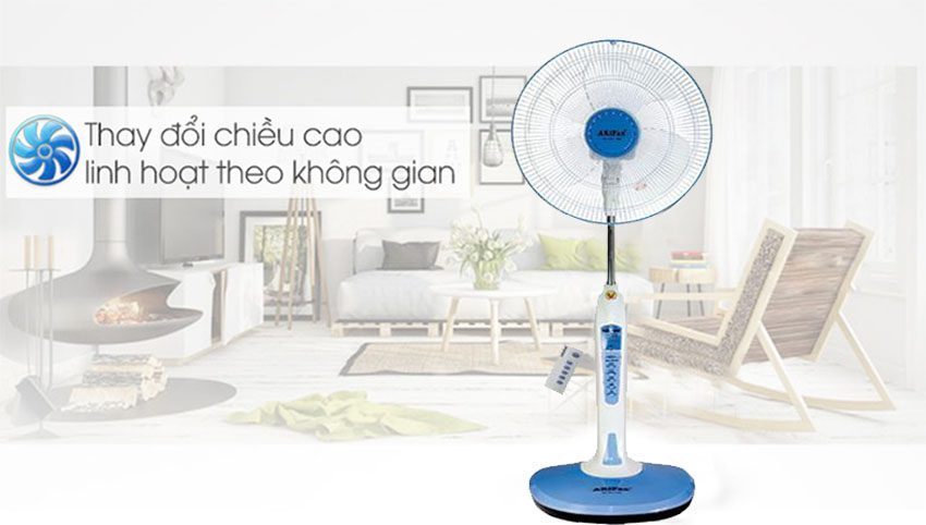 Quạt đứng F23 AkiFan DR1608 - Hàng chính hãng