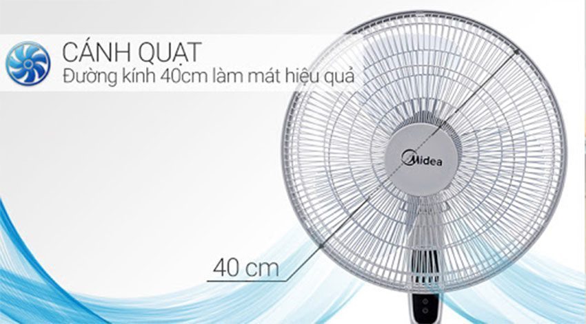 Chất liệu của quạt đứng Inverter Midea FS40-18AR