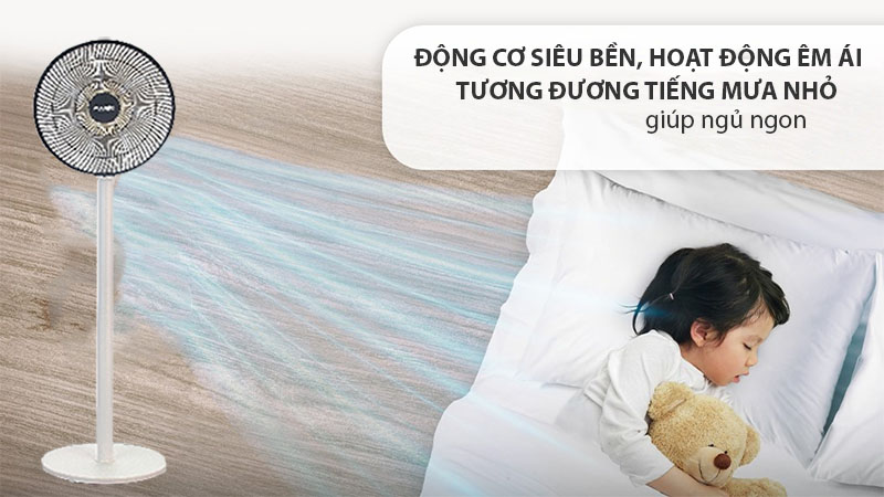 Động cơ của Quạt đứng Magic Eco A-250