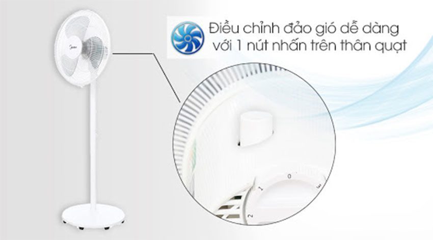 Quạt đứng Midea FS40-18C - Hàng chính hãng