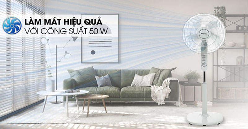 Quạt đứng Toshiba F-LSA10(H)VN - Hàng chính hãng