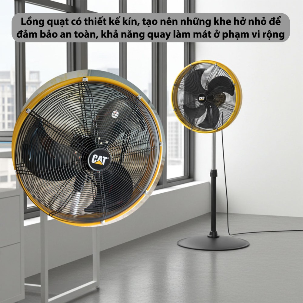 Quạt đứng công nghiệp Caterpillar HVOSF-20S (20 inch) - Hàng chính hãng