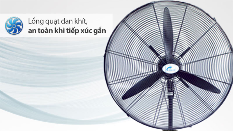 Quạt đứng công nghiệp Ching Hai HS28-ĐN3Đ - Hàng chính hãng