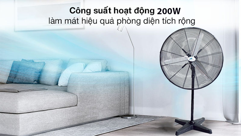 Quạt đứng công nghiệp Ching Hai HS28-ĐN3T - Hàng chính hãng
