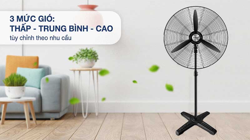 Quạt đứng công nghiệp Hali CN650C-D - Hàng chính hãng