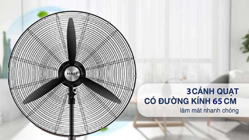 Quạt đứng công nghiệp Hali CN650C-D - Hàng chính hãng