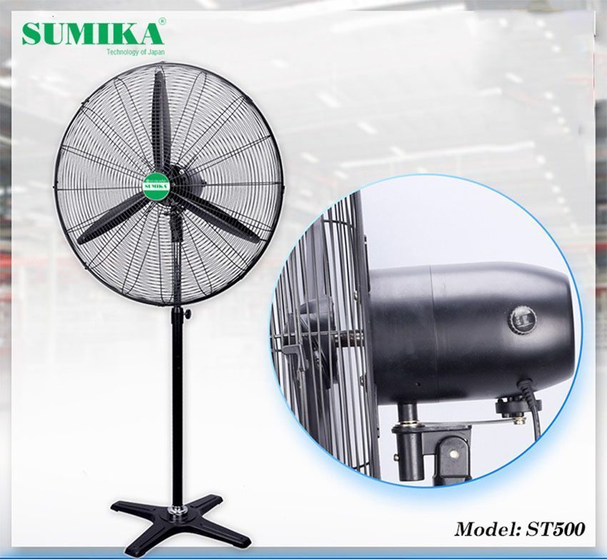 Quạt công nghiệp đứng Sumika ST500 - Hàng chính hãng
