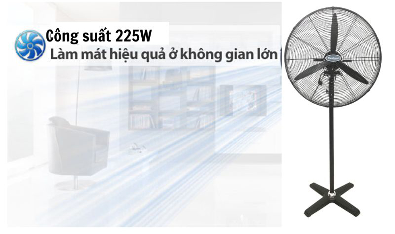 Quạt đứng công nghiệp Hawin HS650 - Hàng chính hãng