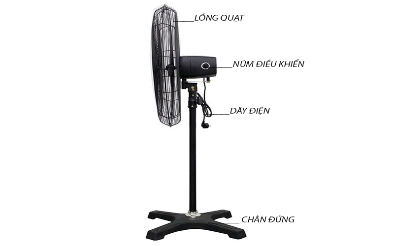 Quạt đứng công nghiệp iFan NS-75 - Hàng chính hãng