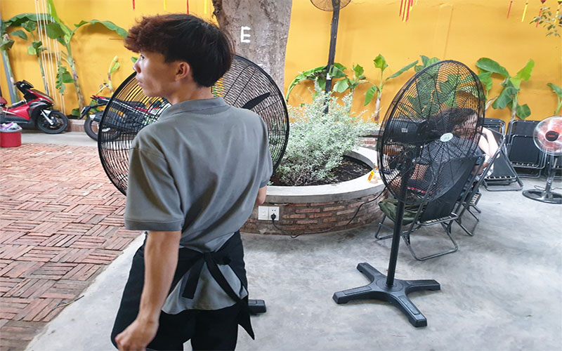 Ứng dụng của Quạt đứng công nghiệp iFan NS-75 PLUS