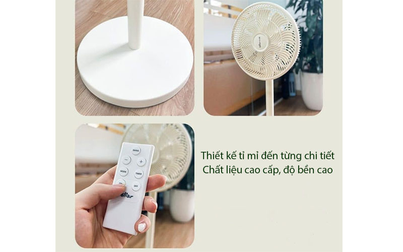Thiết kế của Quạt điện điều khiển từ xa Bear SB-QC47K