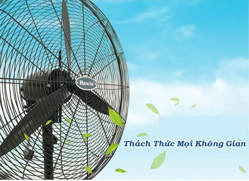 Quạt đứng công nghiệp Hawin HS500 - Hàng chính hãng