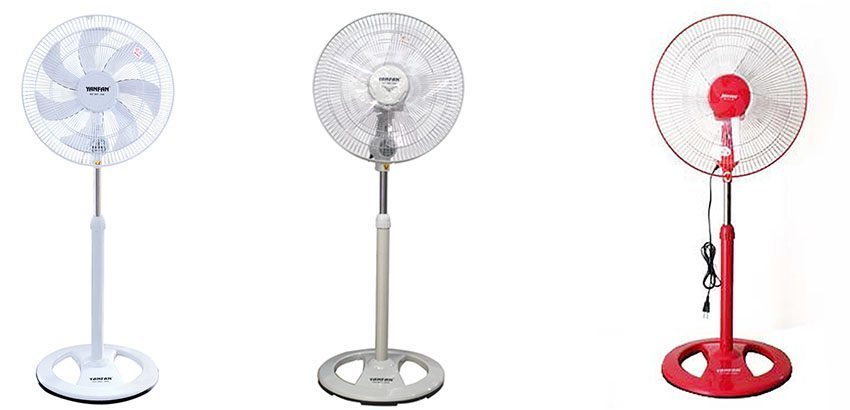 Quạt đứng YanFan lồng xi DX16 - Hàng chính hãng