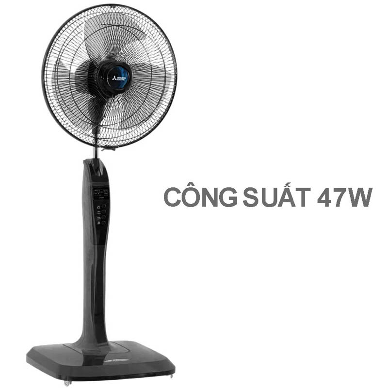Quạt đứng Mitsubishi LV16-RB CY-GY - Hàng chính hãng