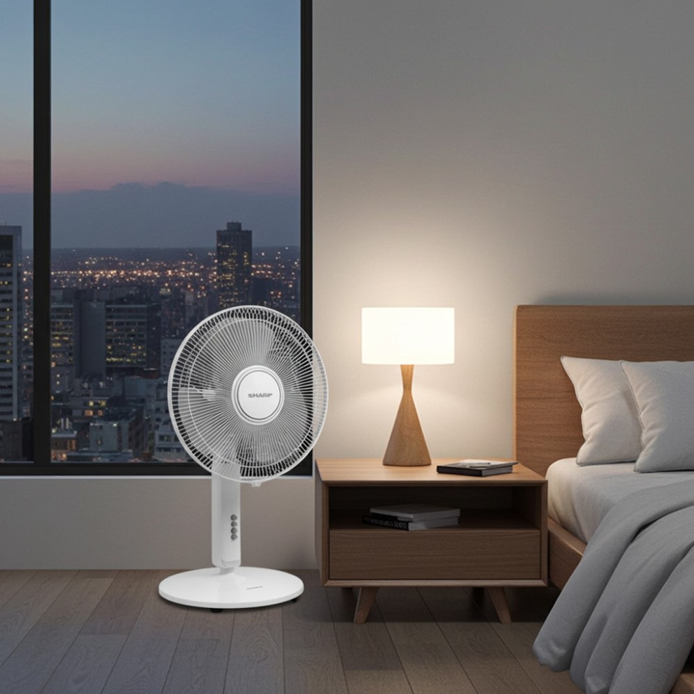 Quạt đứng Sharp PJ-S40MV-LG - Hàng chính hãng