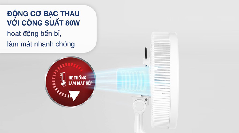 Quạt đứng Tefal 6 cánh VH689690 - Hàng chính hãng