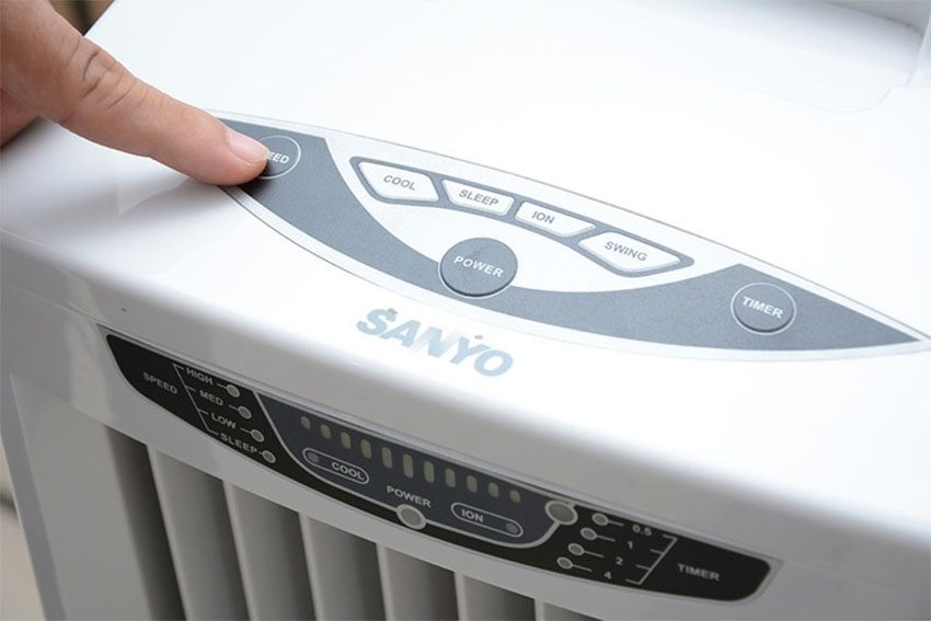 Quạt hơi nước Sanyo REF-B110MK3A - Hàng chính hãng