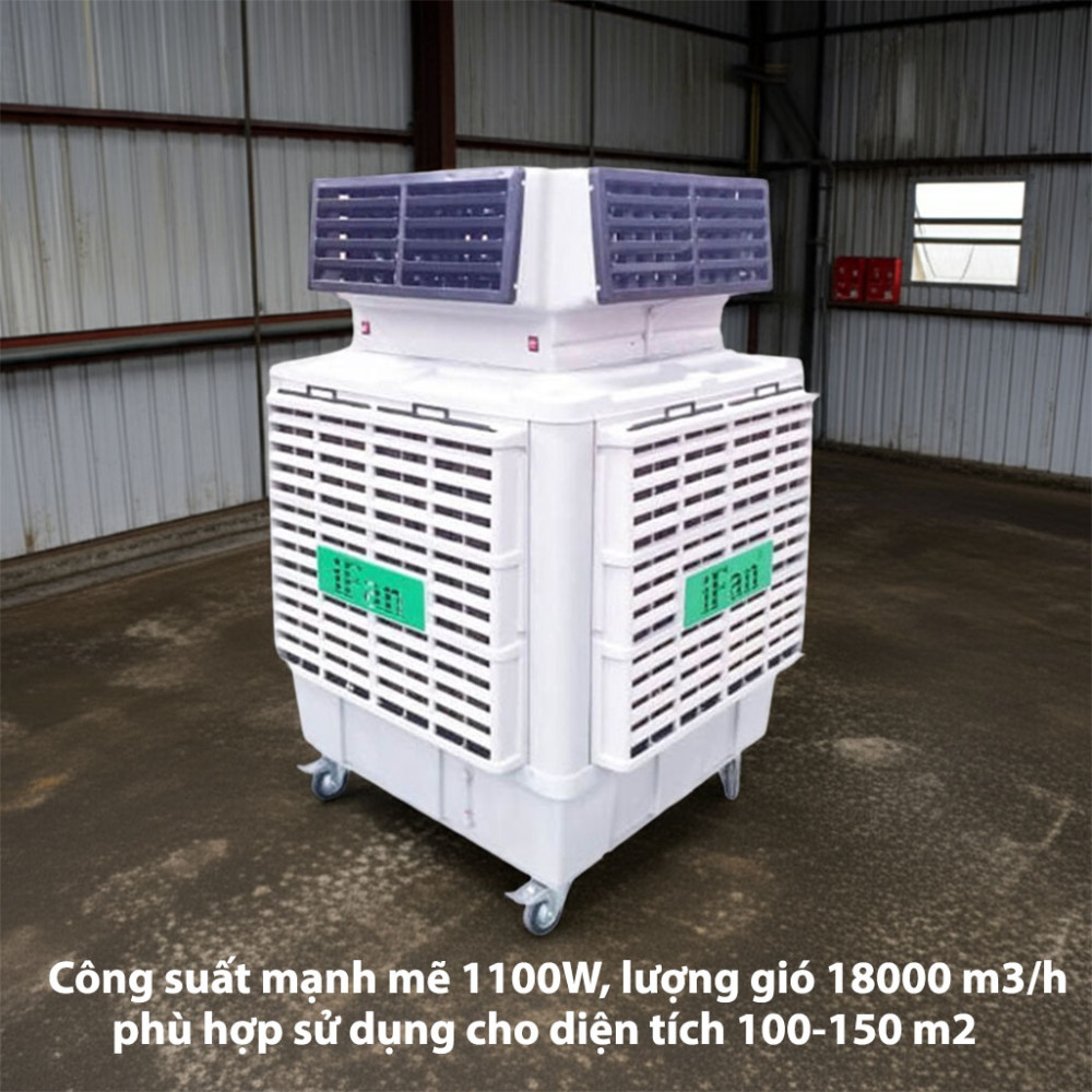 Quạt hơi nước công nghiệp iFan MAB4-18MQ hoạt động với công suất mạnh mẽ