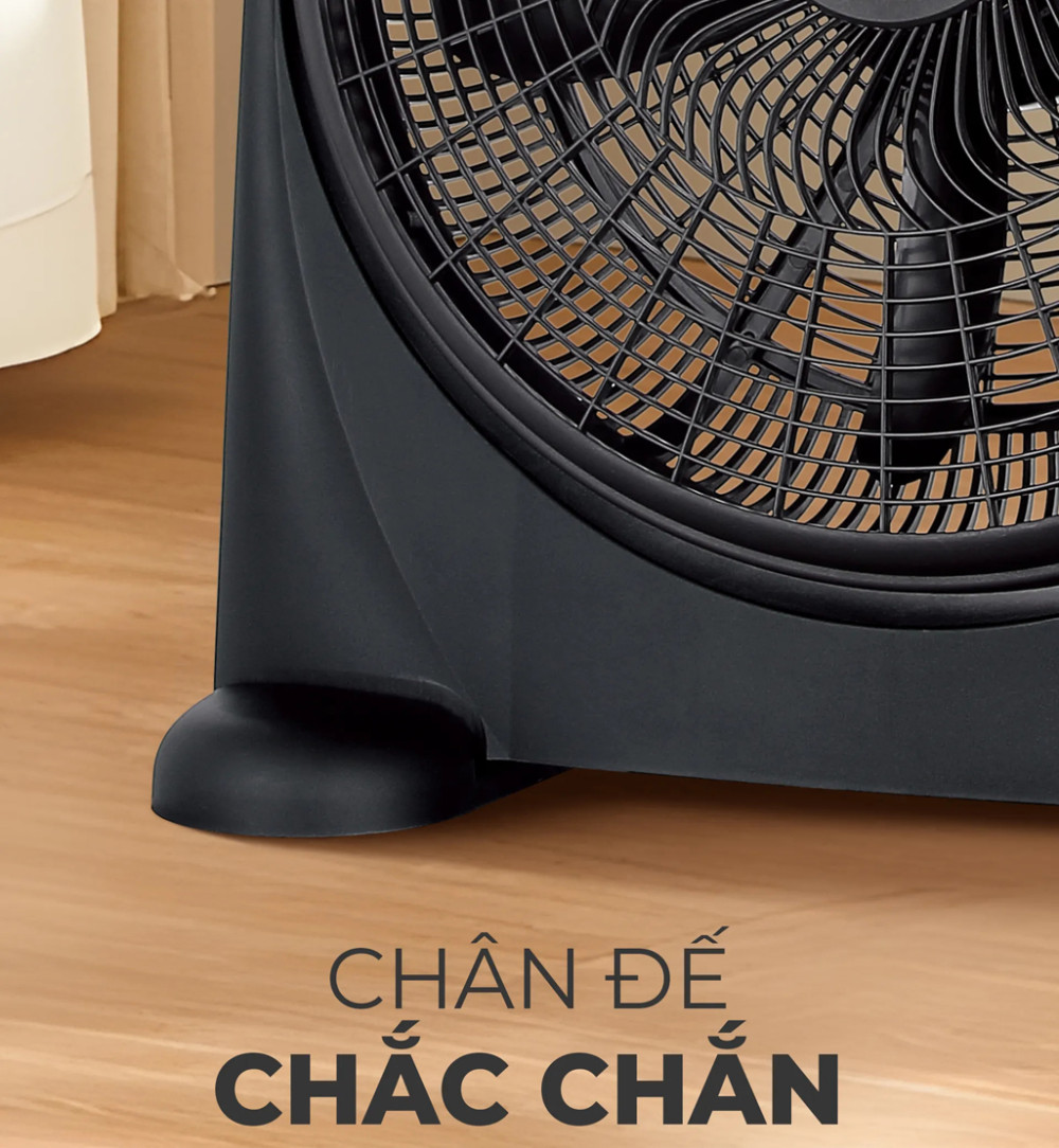 Chân đế chắc chắn, hạn chế rung lắc hay ngã đổ trong quá trình sử dụng