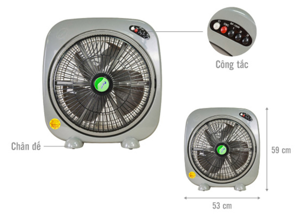 Quạt hộp Ching hai BF1699 - Hàng chính hãng