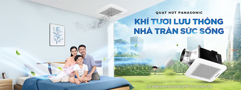Quạt hút âm trần Panasonic FV-24CD8 - Hàng chính hãng
