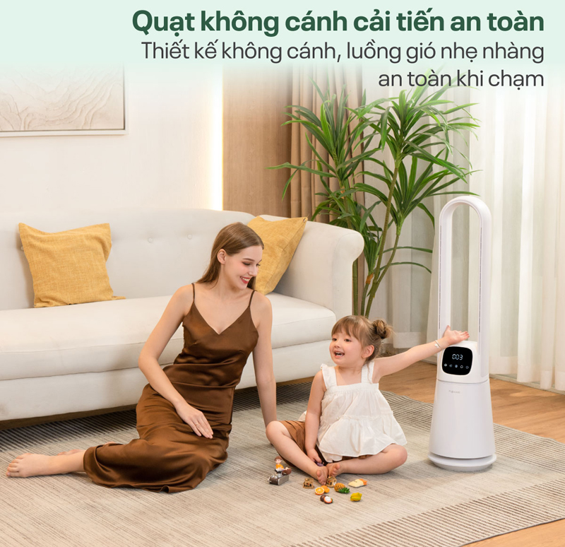 Quạt không cánh Fujihome BF065 - Hàng chính hãng