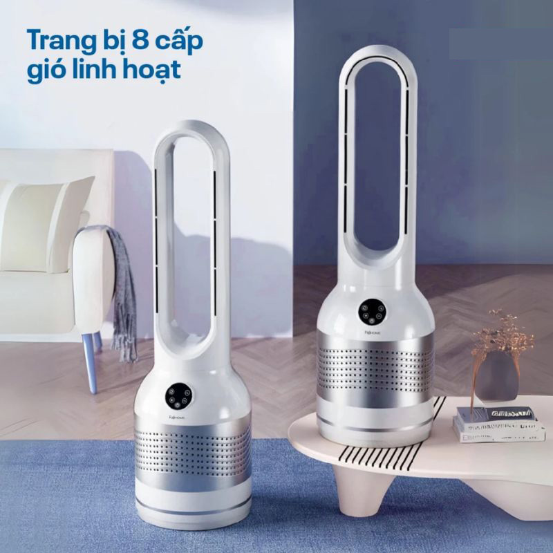 Quạt không cánh lọc không khí Fujihome BF22-HEPA - Hàng chính hãng