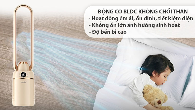 Quạt không cánh kết hợp lọc không khí Magic Eco AC-305 - Hàng chính hãng