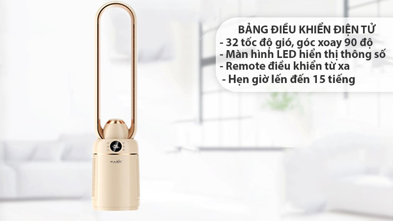 Quạt không cánh kết hợp lọc không khí Magic Eco AC-305 - Hàng chính hãng