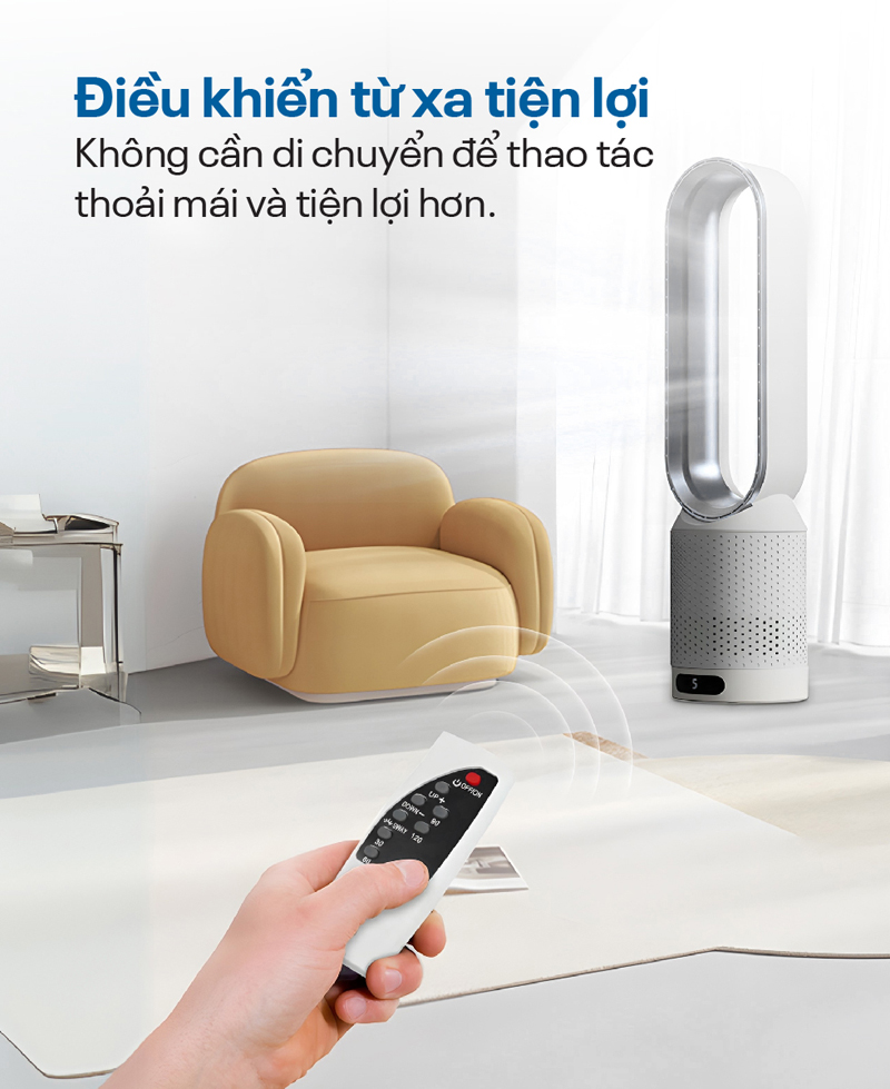 Quạt không cánh Fujihome BF16 - Hàng chính hãng