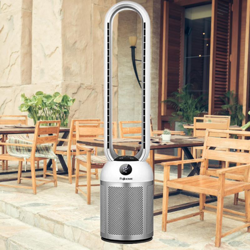 Quạt không cánh tích hợp lọc không khí Fujihome BF307DC - Hàng chính hãng