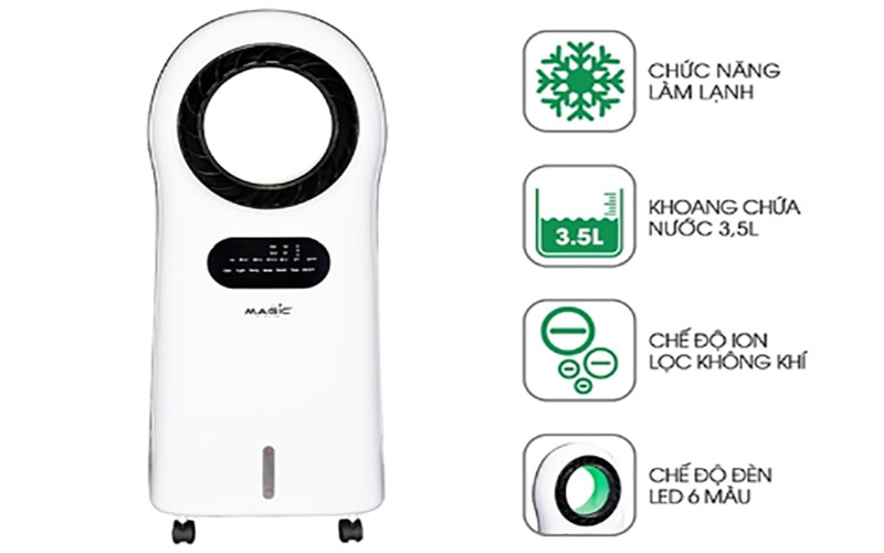 Quạt làm mát không cánh Magic Eco AC-301 - Hàng chính hãng