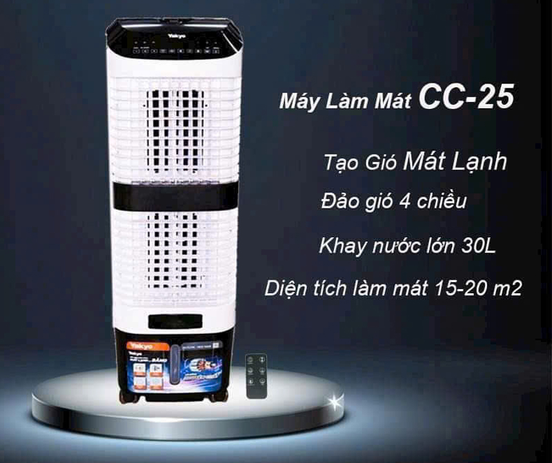 Quạt điều hòa hơi nước Nefa CC25 - Hàng chính hãng