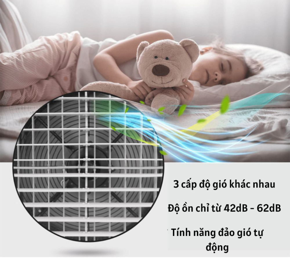 Quạt làm mát không khí Boss S-105 - Hàng chính hãng