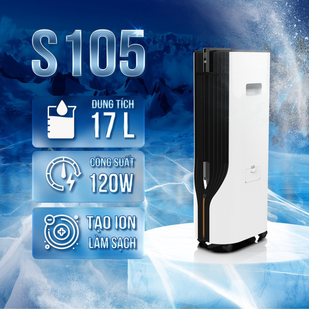 Quạt làm mát không khí Boss S-105 - Hàng chính hãng