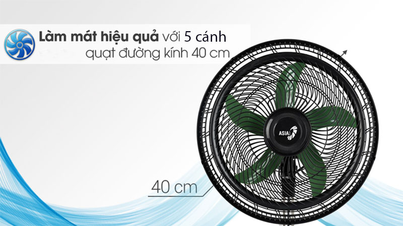 Đường kính cánh của Quạt lửng Asia Turbo One VY618890