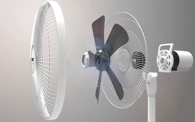 Quạt lửng Benny BF-35DC - Hàng chính hãng