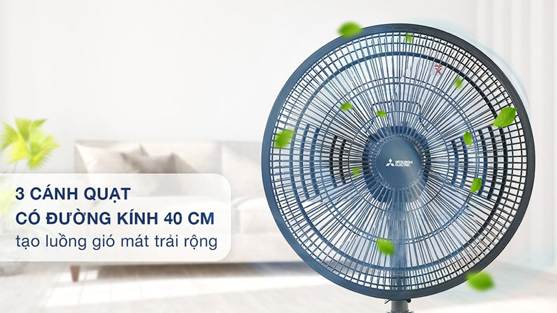 Quạt lửng Mitsubishi R16A-GB (CY-GY/CY-RD) - Hàng chính hãng